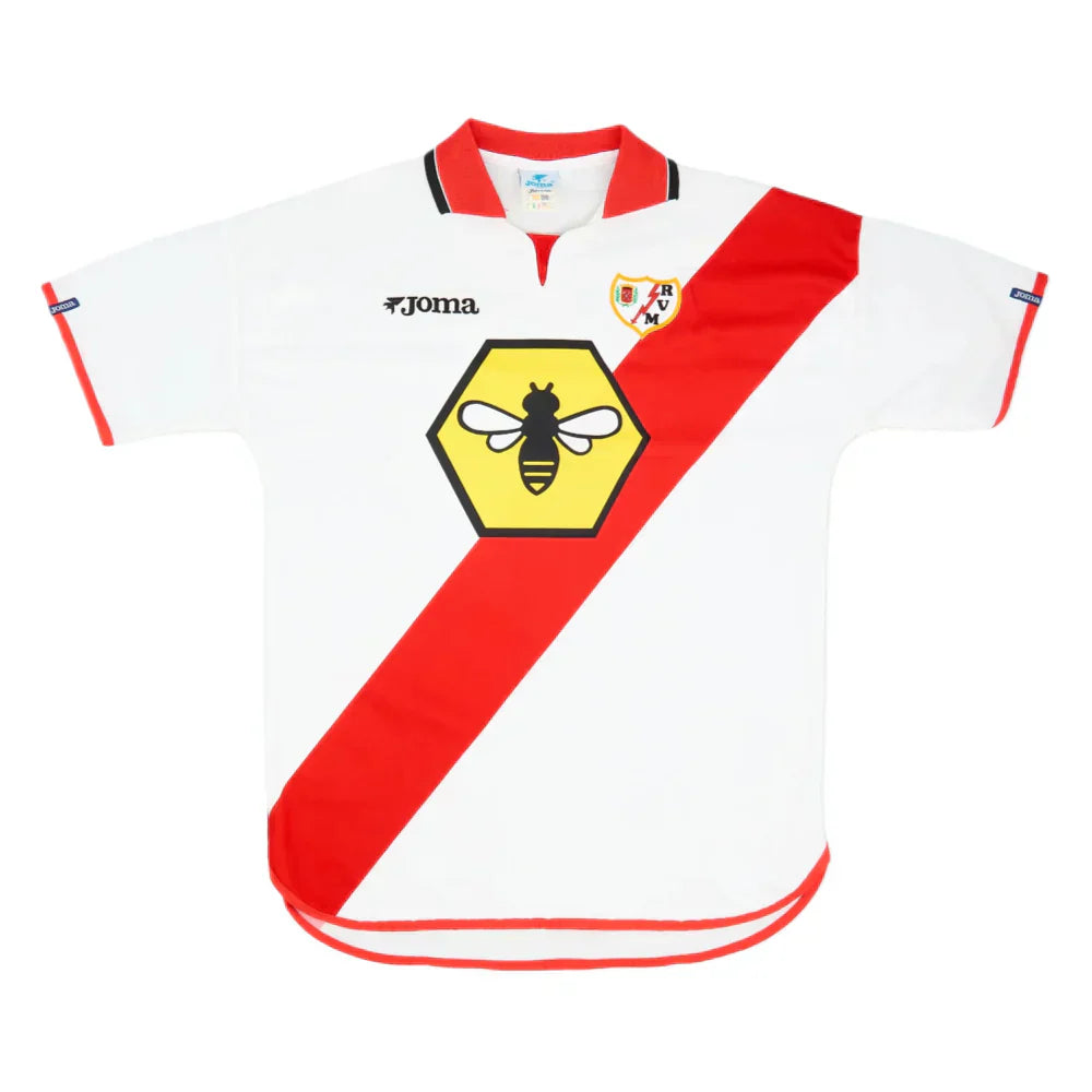CAMISETA RAYO VALLECANO 2001/02 1A EQUIPACION