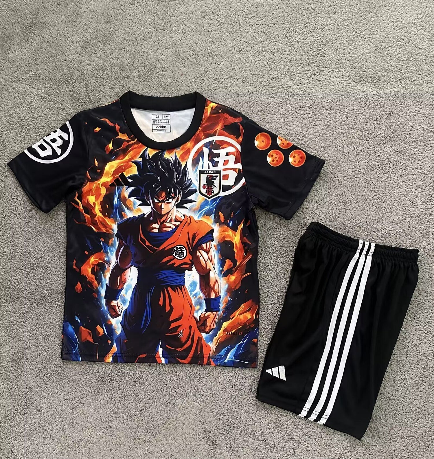 CONJUNTO DE NIÑO JAPON  EQUIPACION ESPECIAL GOKU