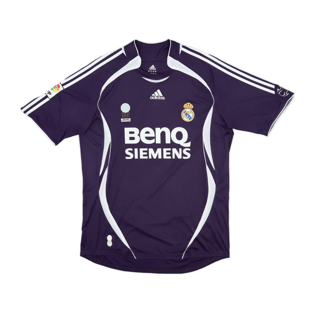 CAMISETA REAL MADRID 2006/07 2A EQUIPACIÓN