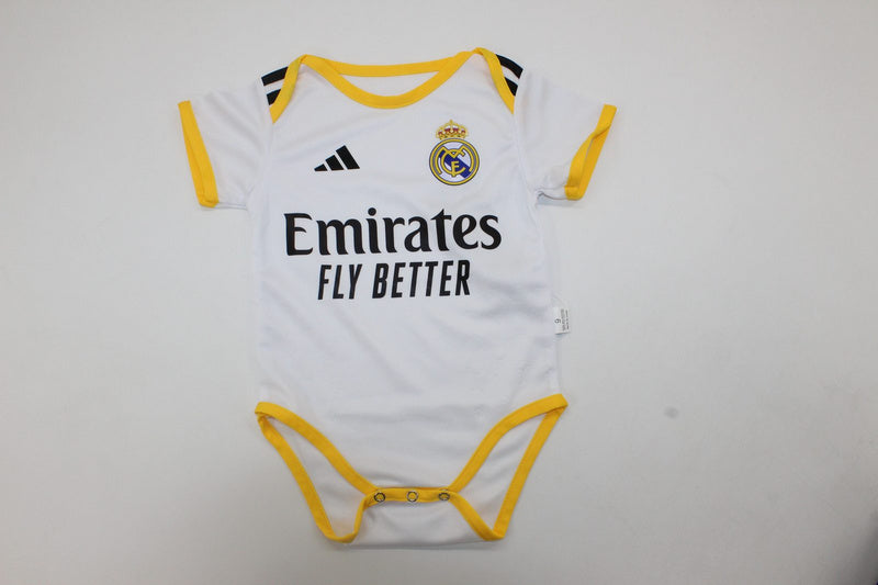 BODY BEBE REAL MADRID BLANCO