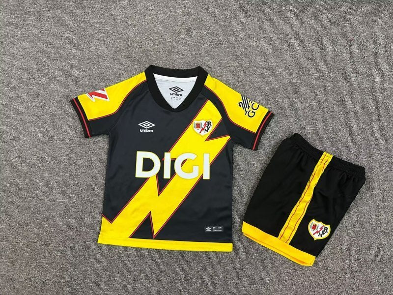KIT NIÑO RAYO VALLECANO 2025/26 2A EQUIPACION