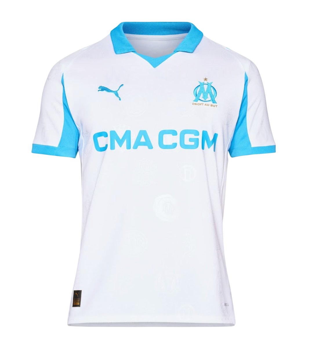 CAMISETA OLYMPIQUE MARSELLA 2025/26 1A EQUIPACION