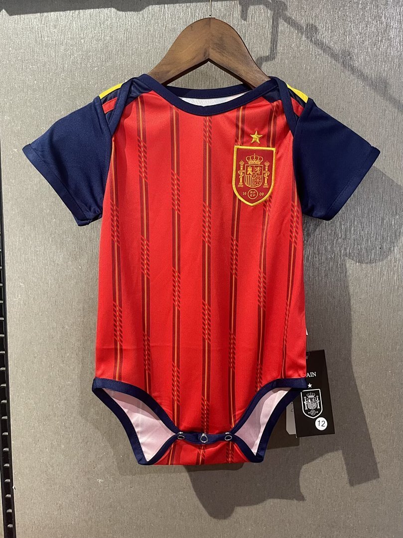 BODY BEBE ESPAÑA ROJO
