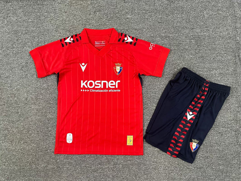 KIT NIÑO CA OSASUNA 2025/26 1A EQUIPACION