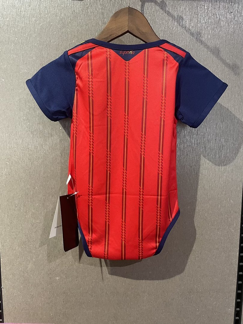 BODY BEBE ESPAÑA ROJO