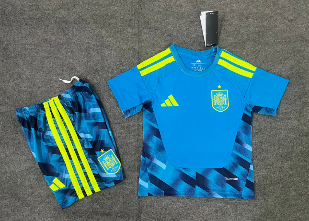 KIT NIÑO ESPAÑA 2026 1A EQUIPACION PORTERO