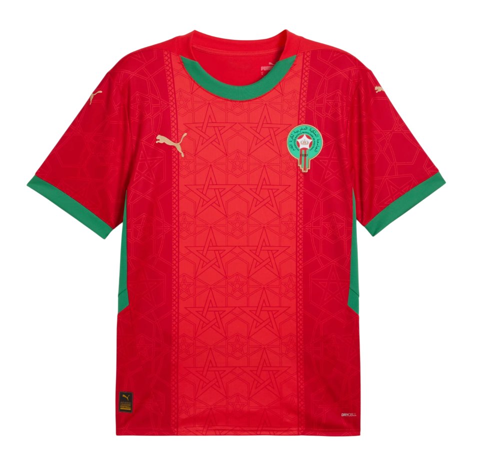 CAMISETA MARRUECOS 2025 1A EQUIPACION