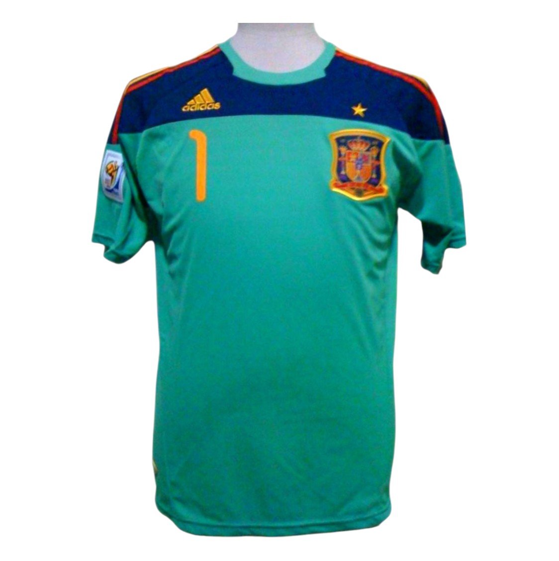CAMISETA ESPAÑA 2010 1A EQUIPACION PORTERO
