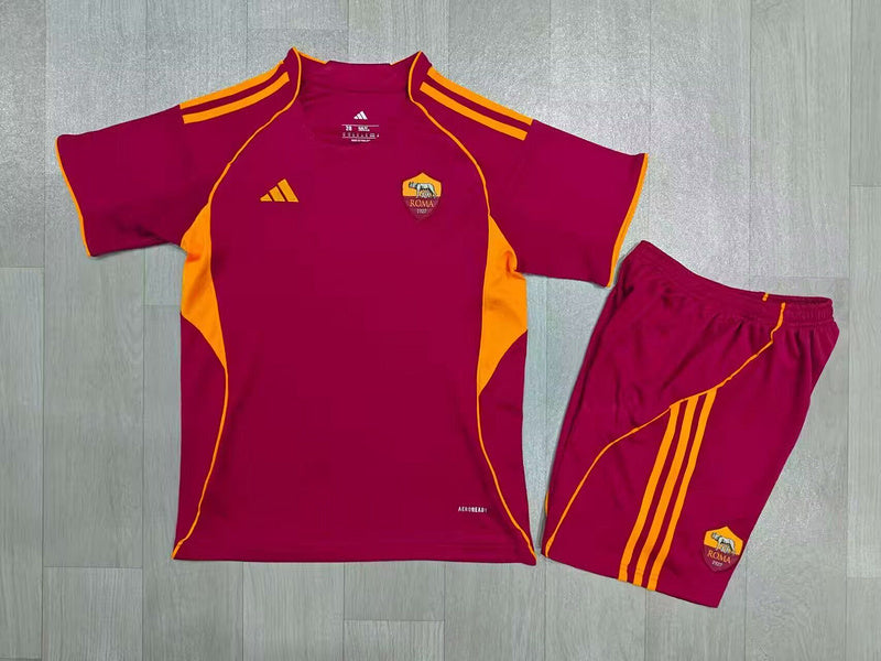 KIT NIÑO AS ROMA 2025/26 1A EQUIPACION