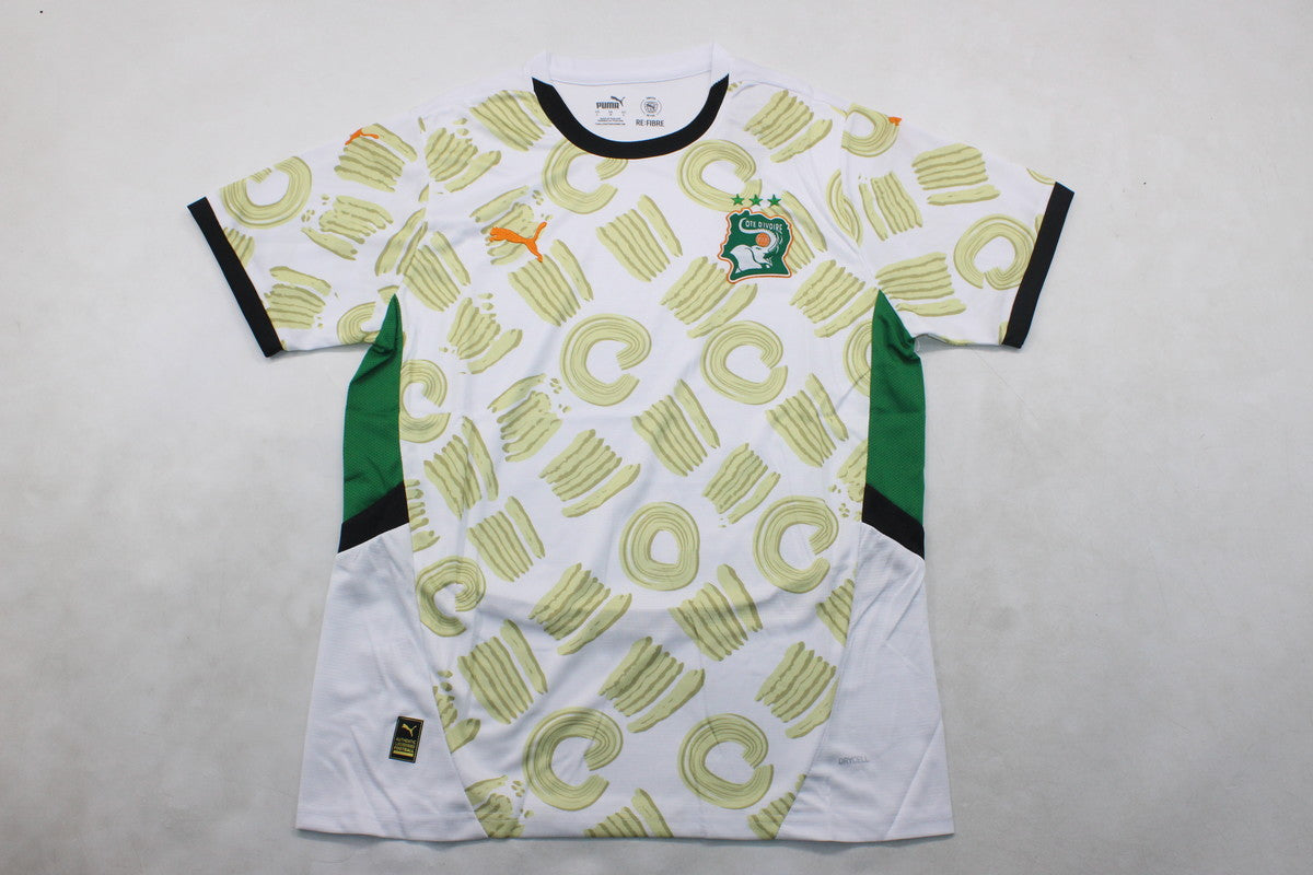 CAMISETA COSTA DE MARFIL 2025 2A EQUIPACION
