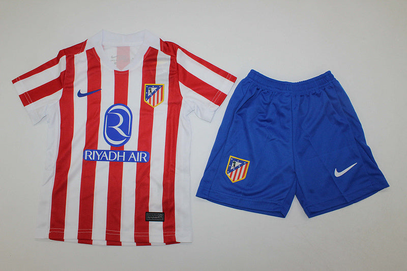 KIT NIÑO ATLETICO DE MADRID 2025/26 1A EQUIPACION