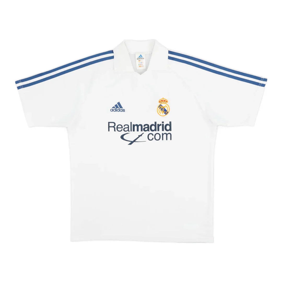CAMISETA REAL MADRID 2001/02 1A EQUIPACIÓN
