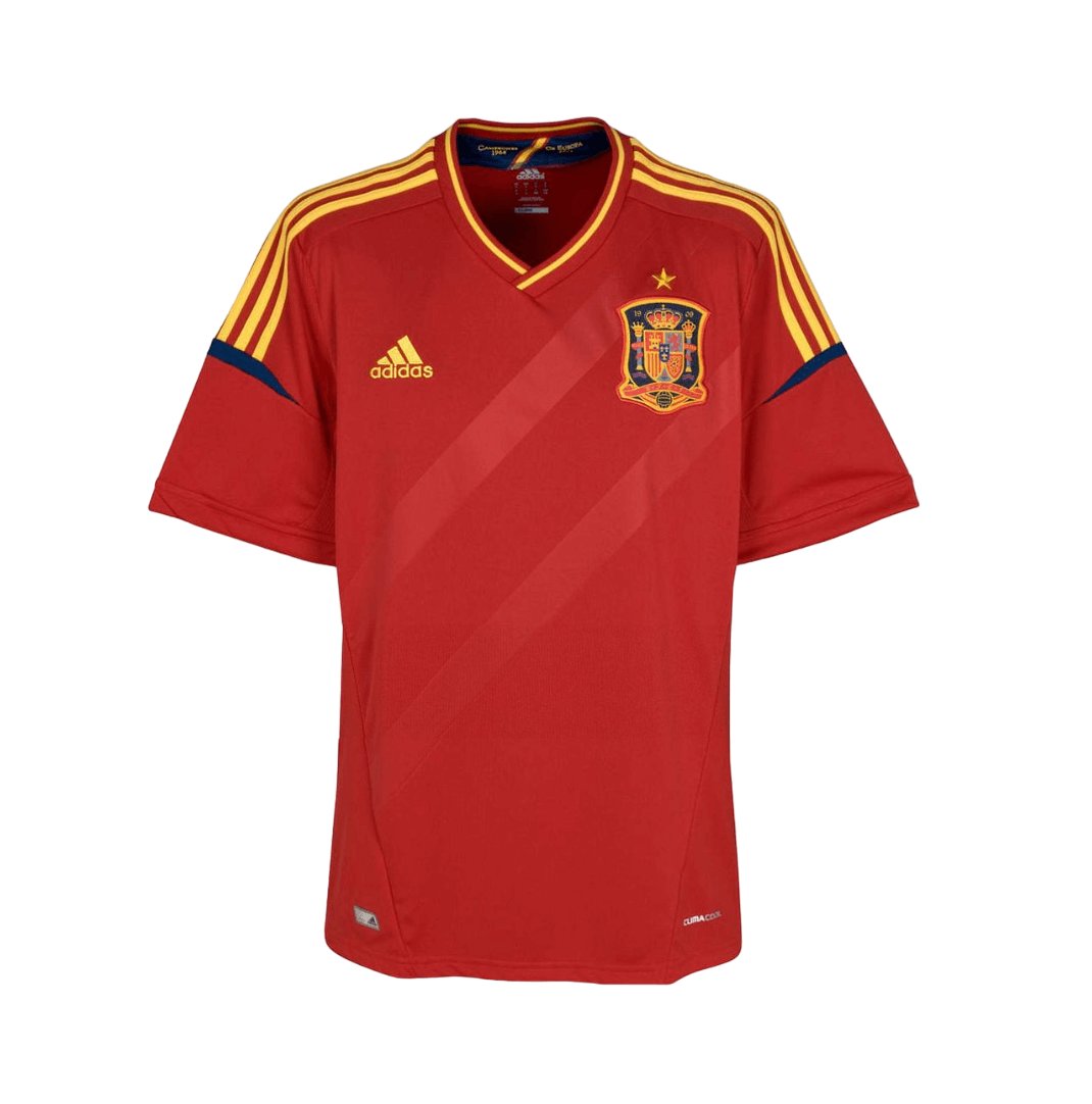 CAMISETA ESPAÑA 2012 1A EQUIPACION