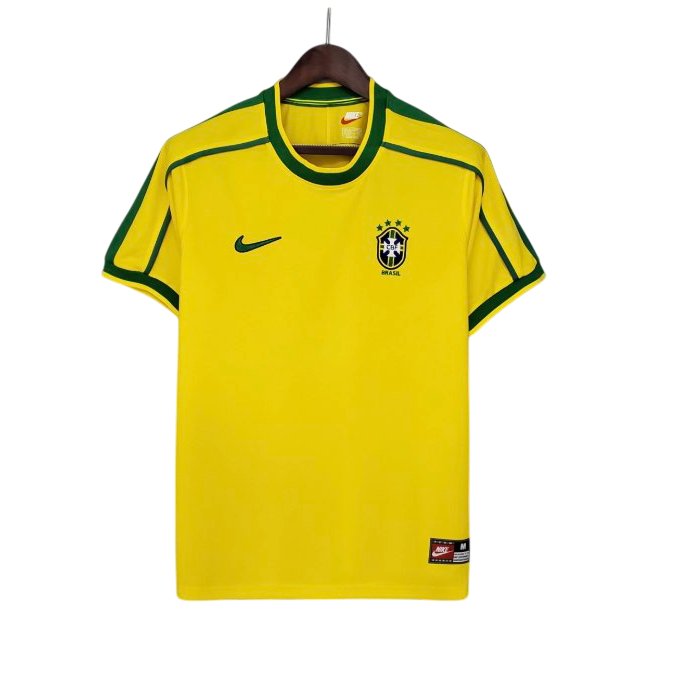 CAMISETA BRASIL 1998 1A EQUIPACION