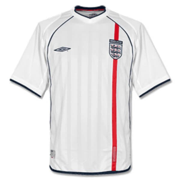 CAMISETA INGLATERRA 2002 1A EQUIPACION