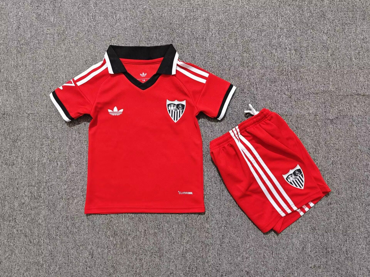 KIT NIÑO SEVILLA CF 2026-27 2A EQUIPACION