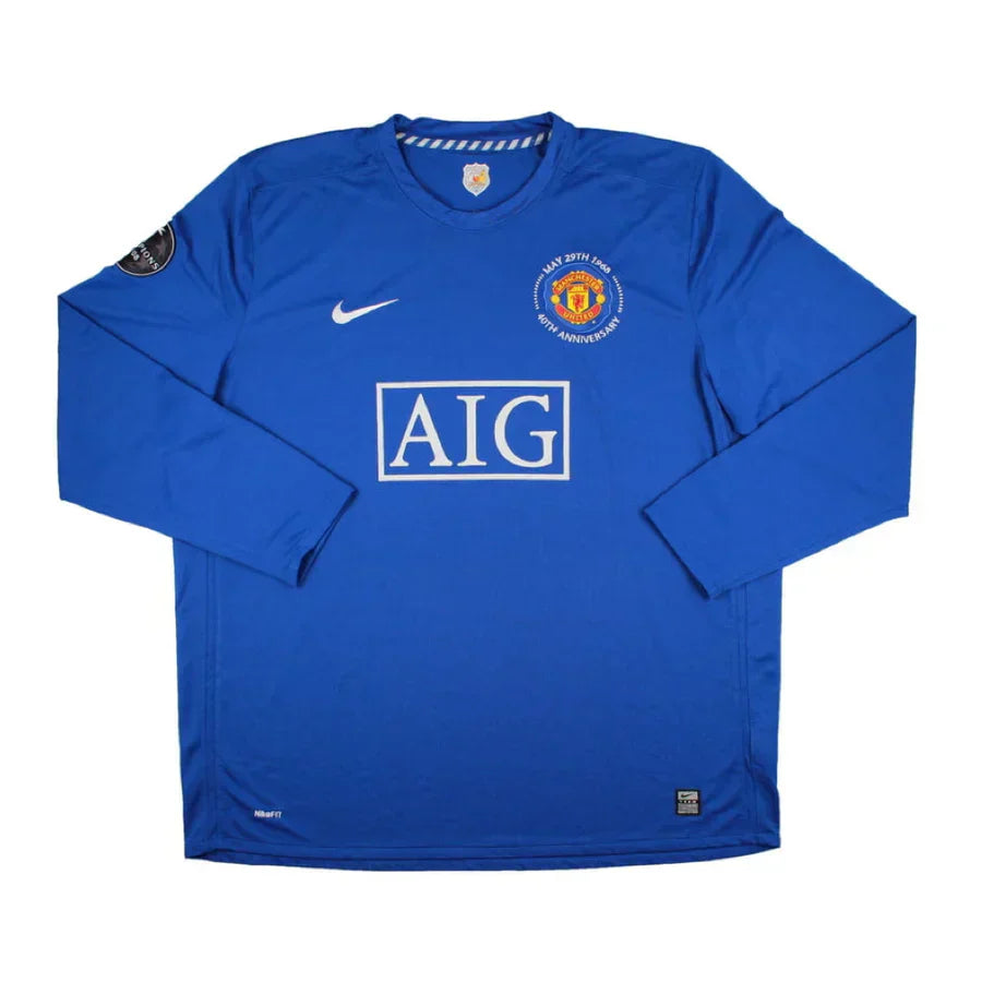 CAMISETA MANCHESTER UNITED 2008/09 3A EQUIPACION MANGA LARGA