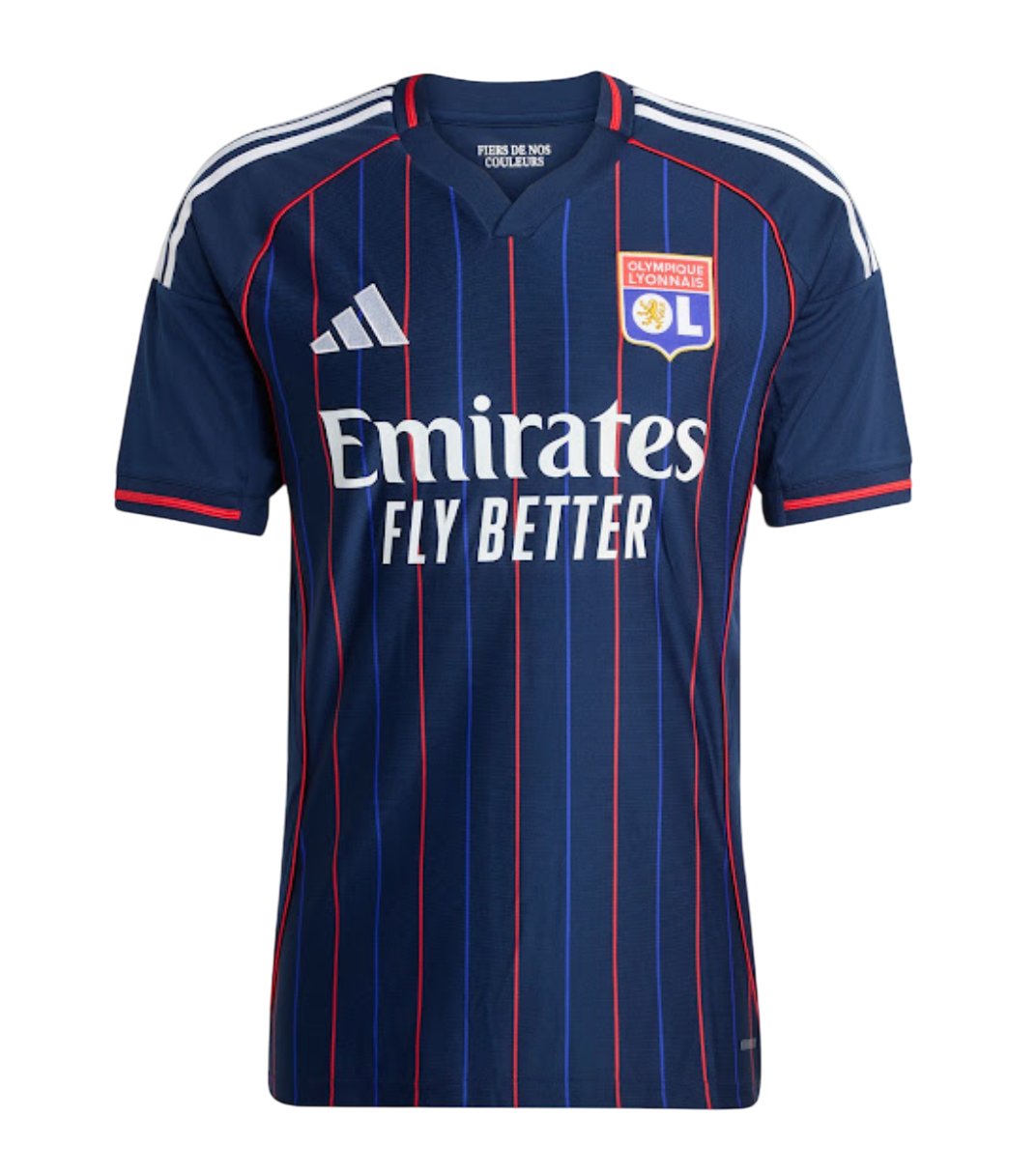 CAMISETA OLYMPIQUE LYON 2025/26 2A EQUIPACION