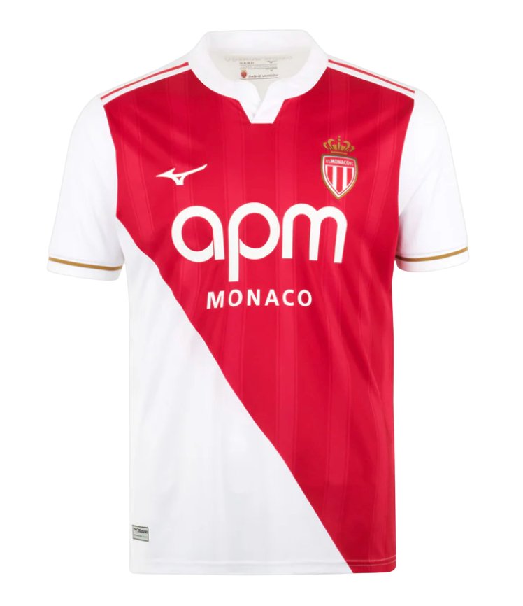 CAMISETA AS MONACO 2025/26 1A EQUIPACION