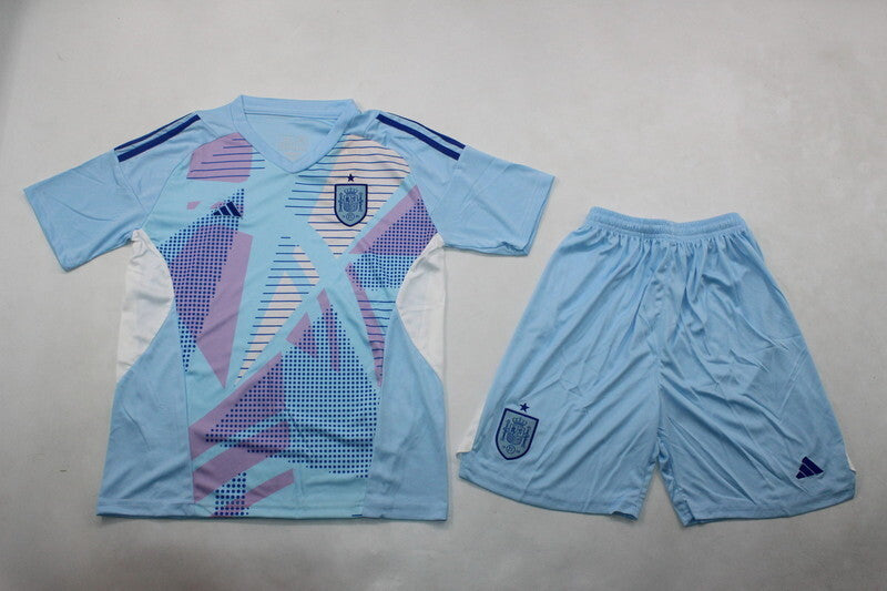 KIT NIÑO ESPAÑA 2025 1A EQUIPACION PORTERO
