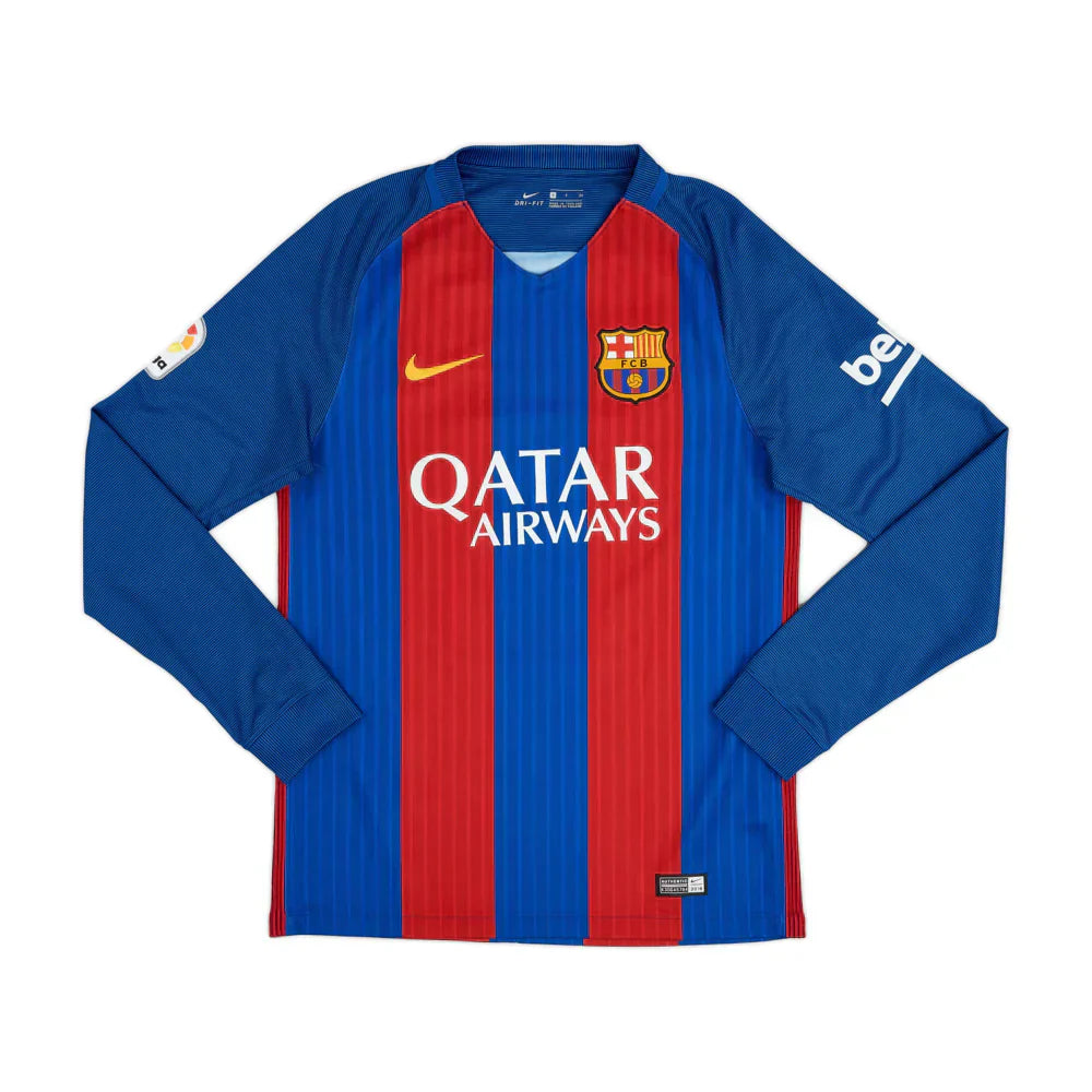 CAMISETA FC BARCELONA 2016-17 1A EQUIPACIÓN MANGA LARGA