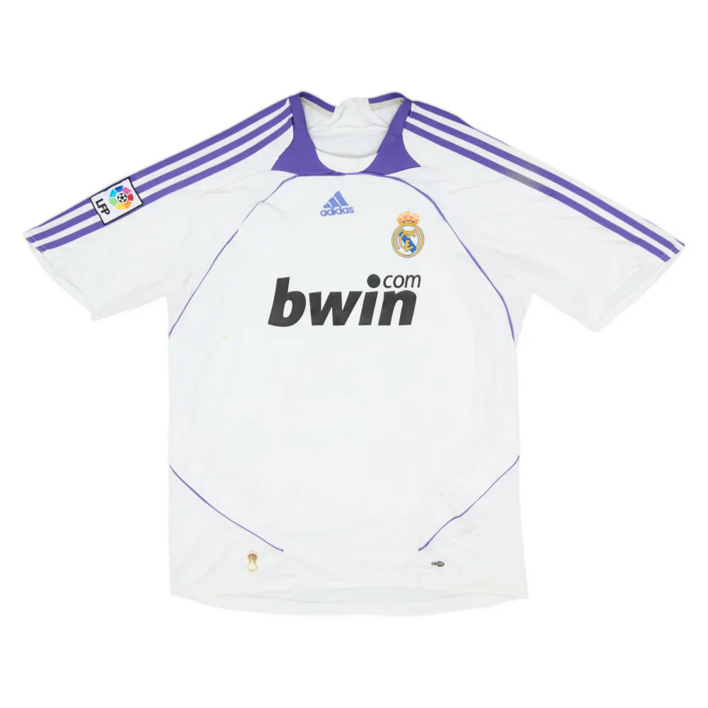 CAMISETA REAL MADRID 2007/08 1A EQUIPACIÓN