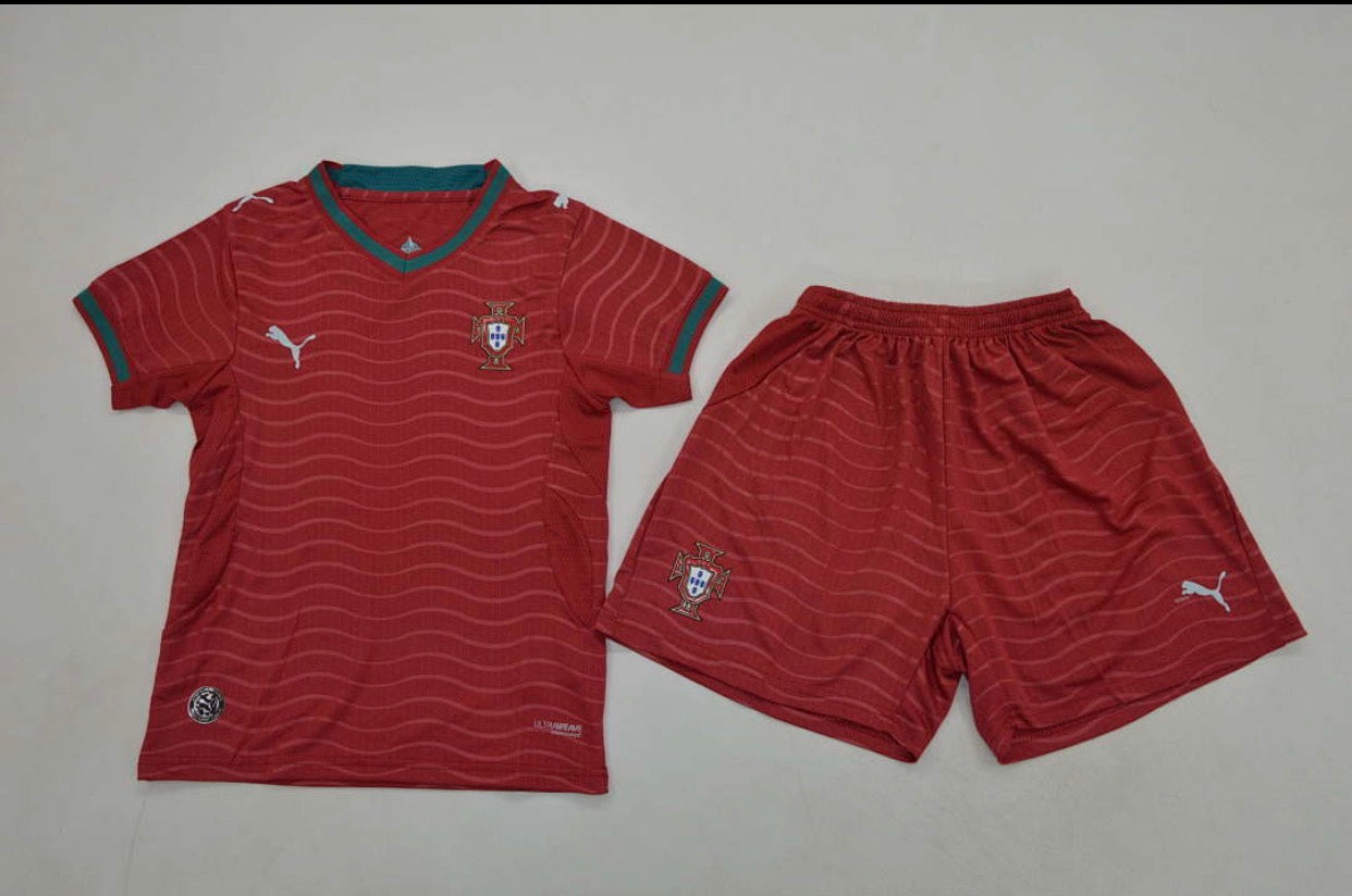 KIT NIÑO PORTUGAL 2026 1A EQUIPACION