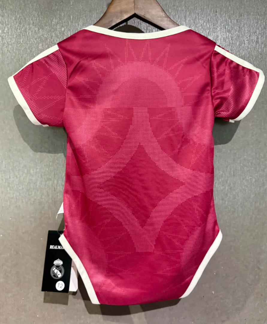 BODY BEBE REAL MADRID ROSA