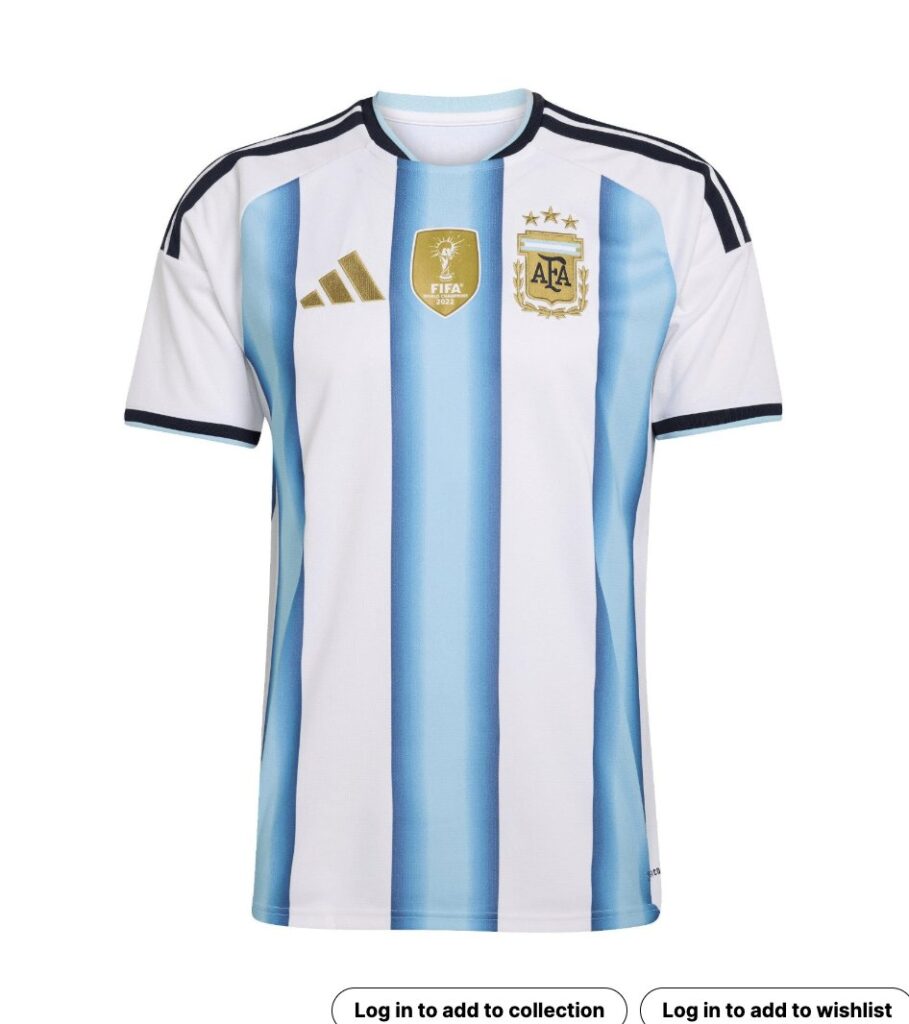 CAMISETA ARGENTINA 2026 1A EQUIPACION