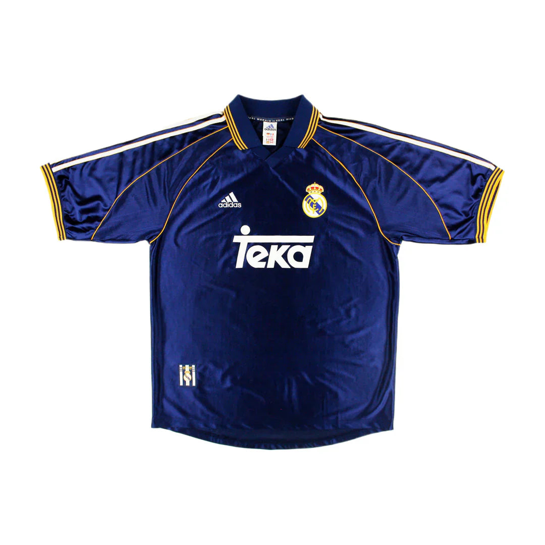 CAMISETA 1999/01 REAL MADRID 2A EQUIPACIÓN