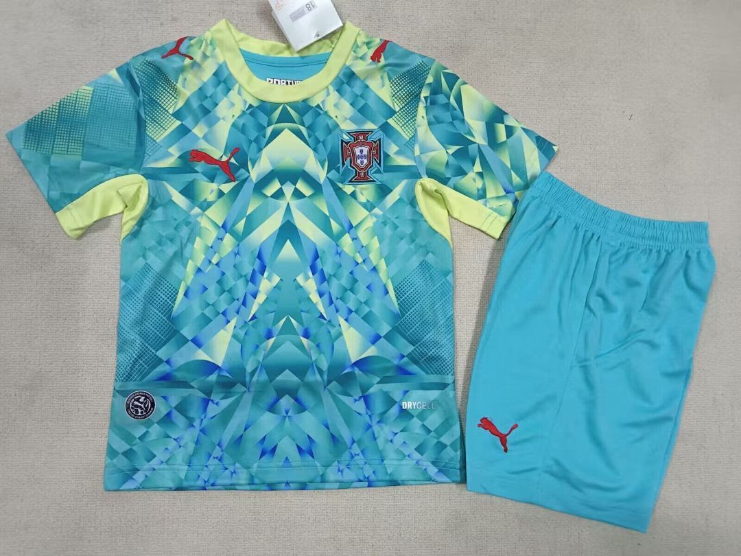 KIT NIÑO PORTUGAL 2026 EQUIPACION AZUL