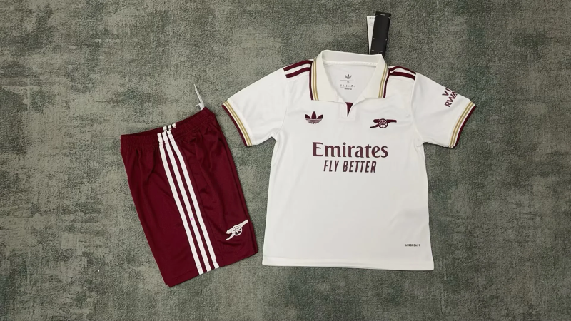 KIT NIÑO ARSENAL 2025-26 3A EQUIPACION