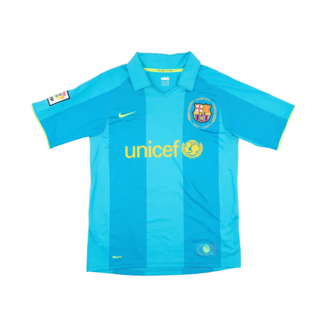 CAMISETA FC BARCELONA 2007-08 2A EQUIPACIÓN
