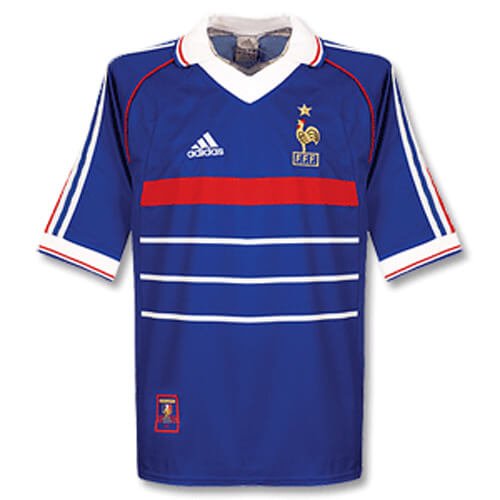 CAMISETA FRANCIA 1998  1A EQUIPACION