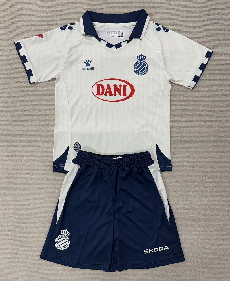 KIT NIÑO ESPANYOL 2025-26 2A EQUIPACION