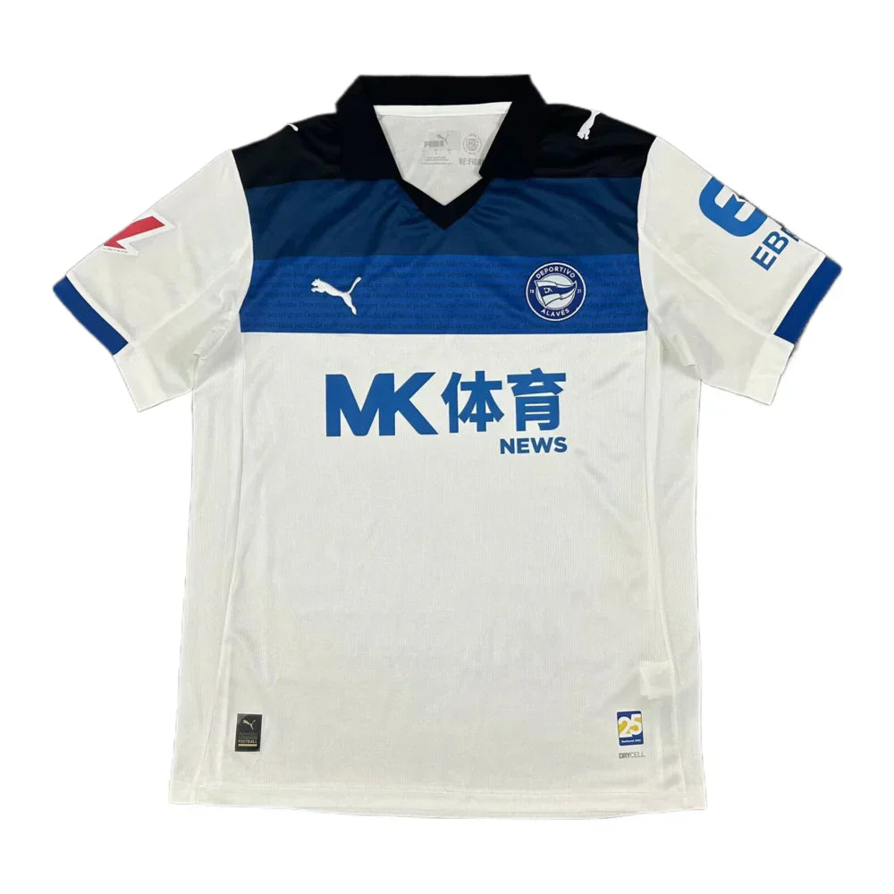 CAMISETA 2025-26 ALAVES CF 2A EQUIPACION