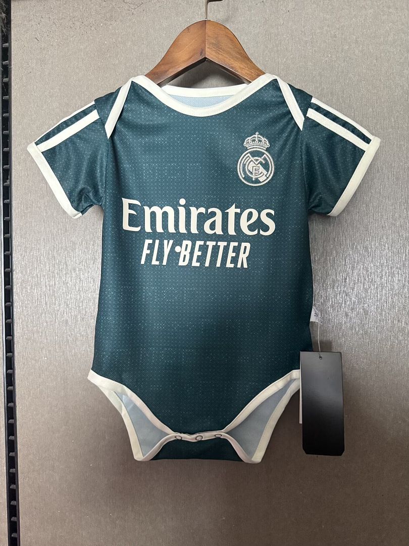 BODY BEBE REAL MADRID VERDE