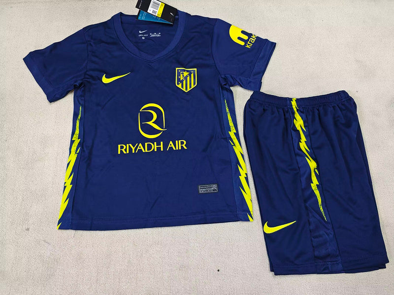 KIT NIÑO ATLETICO DE MADRID 2025/26 2A EQUIPACION