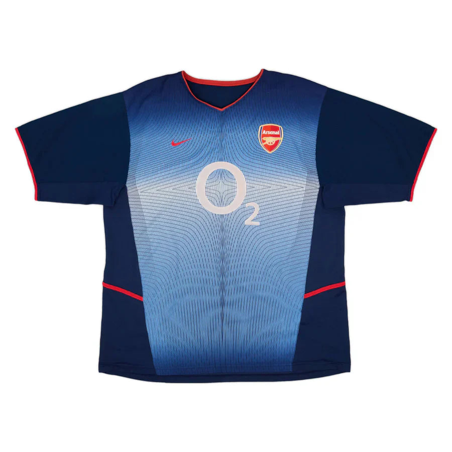 CAMISETA ARSENAL 2002-04 2A EQUIPACION