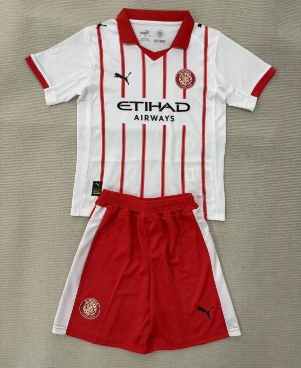 KIT NIÑO GIRONA CF 2025-26 1A EQUIPACION