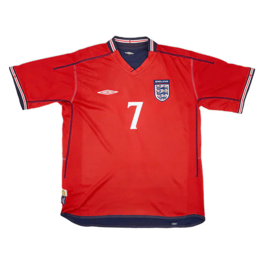 CAMISETA INGLATERRA 2002 1A EQUIPACION