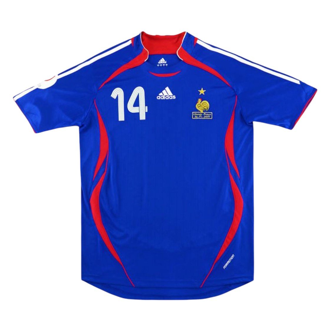 CAMISETA FRANCIA 2006  2A EQUIPACION
