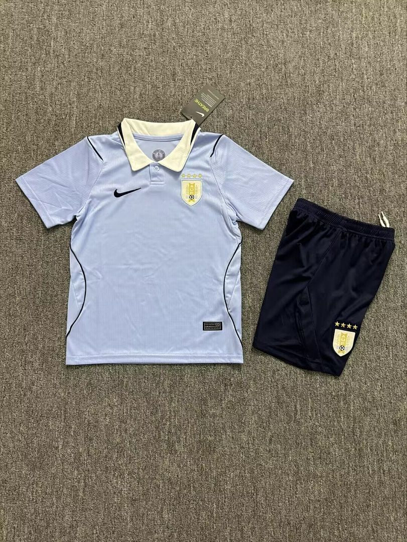 KIT NIÑO URUGUAY 2026 1A EQUIPACION