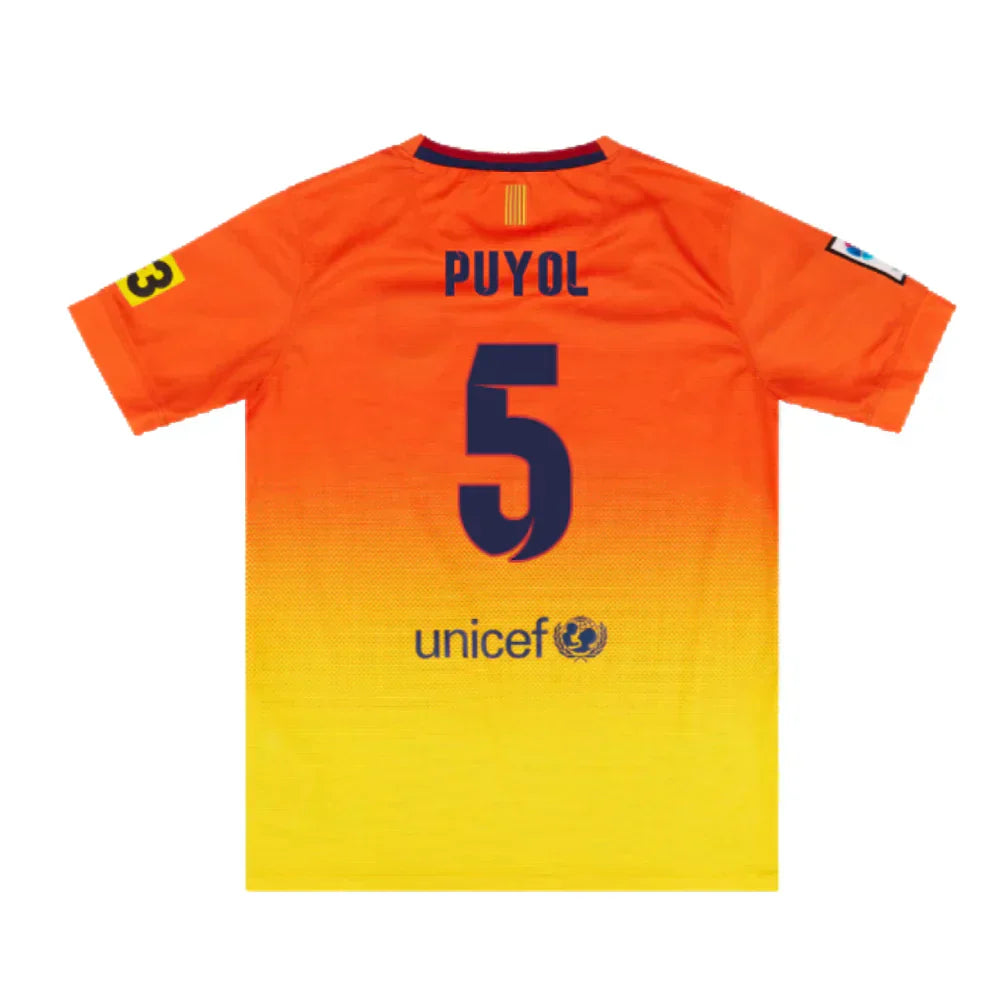 CAMISETA FC BARCELONA 2012-13 2A EQUIPACIÓN