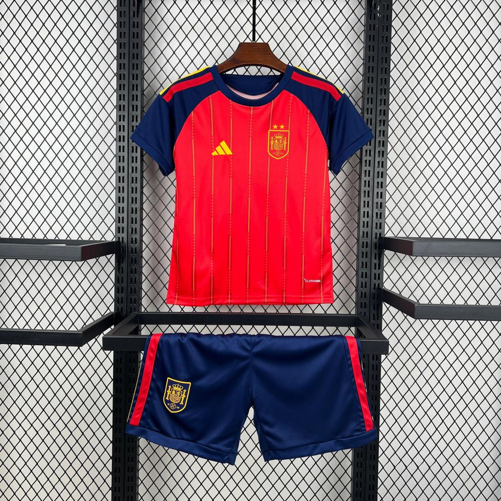 KIT NIÑO ESPAÑA 2026 1A EQUIPACION