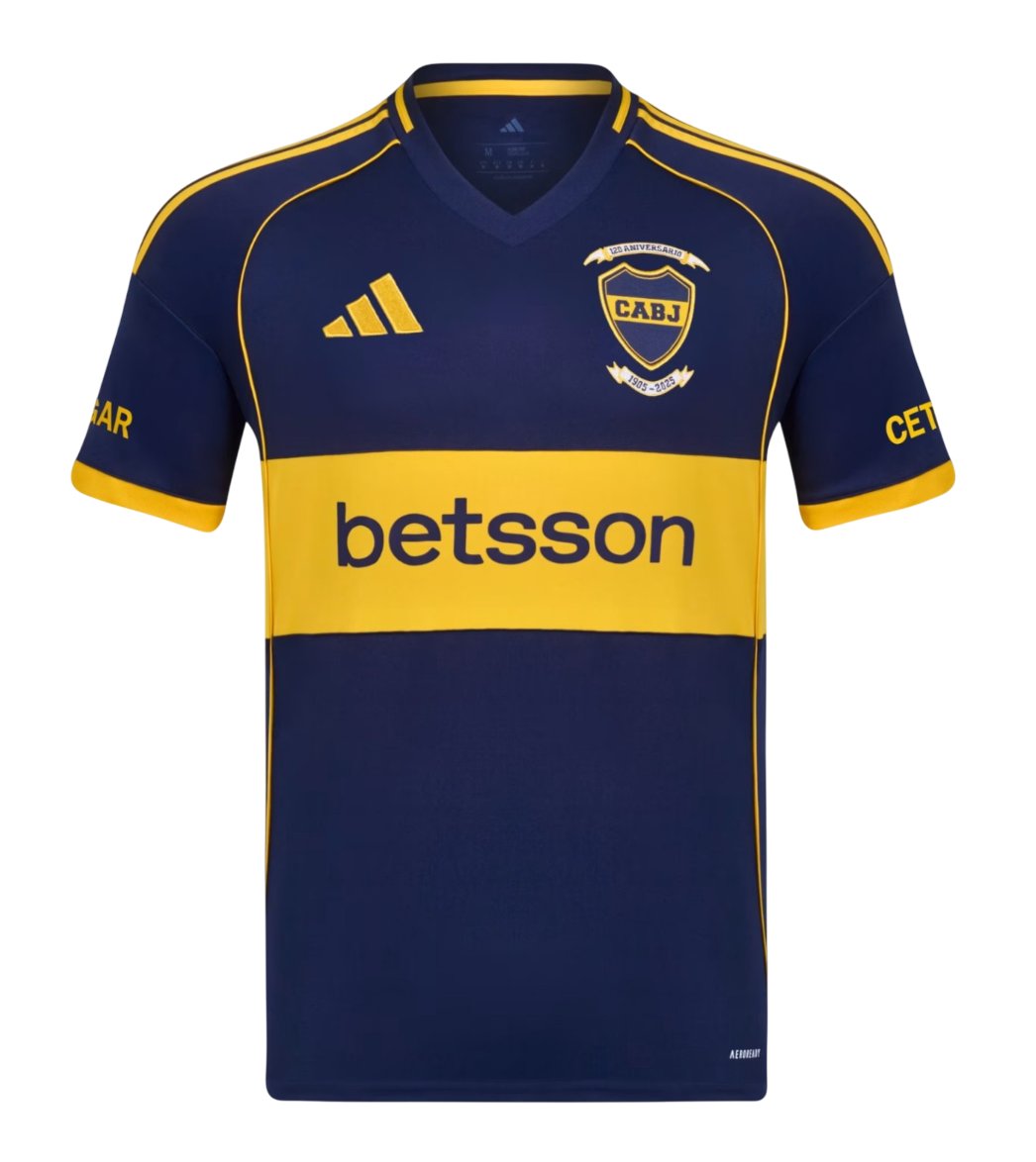 CAMISETA BOCA JUNIORS 2025/26 1A EQUIPACION