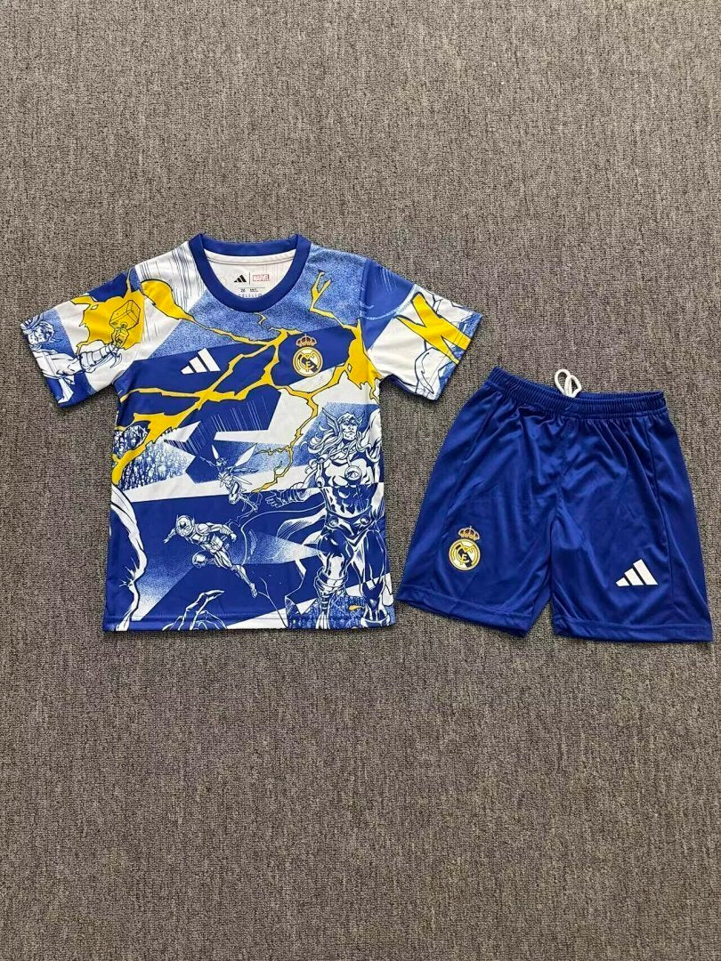 KIT NIÑO REAL MADRID 2025/26 EQUIPACIÓN ESPECIAL