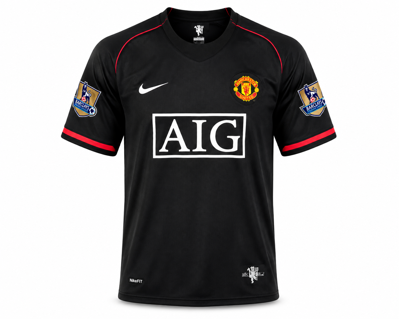 CAMISETA MANCHESTER UNITED 2007/08 2A EQUIPACION