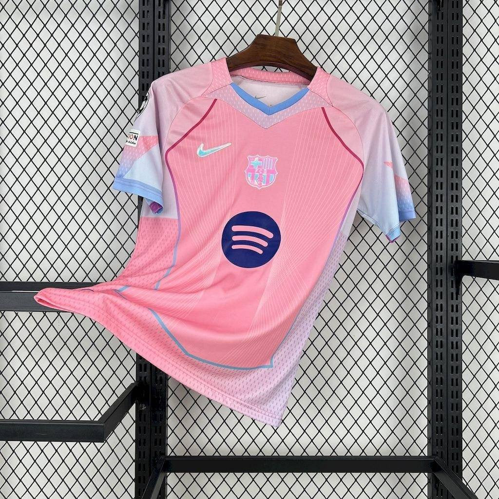CAMISETA FC BARCELONA ROSA EQUIPACIÓN ESPECIAL